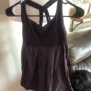 Lululemon workout tank, built in sports bra